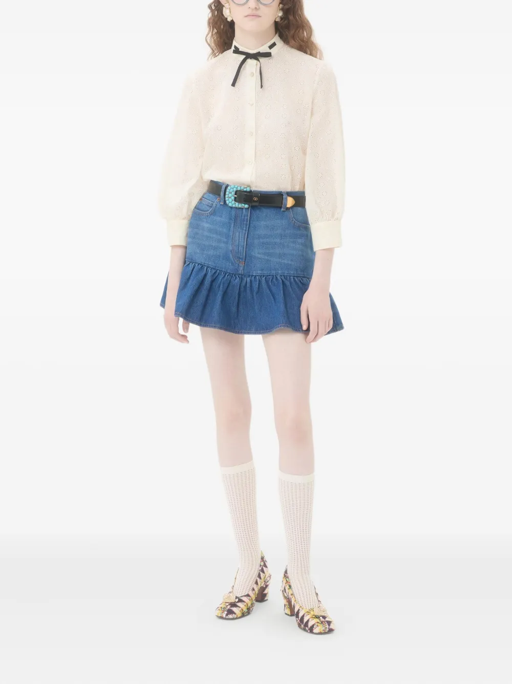 Valentino Garavani embroidered button-up shirt | Shirts | Image 2