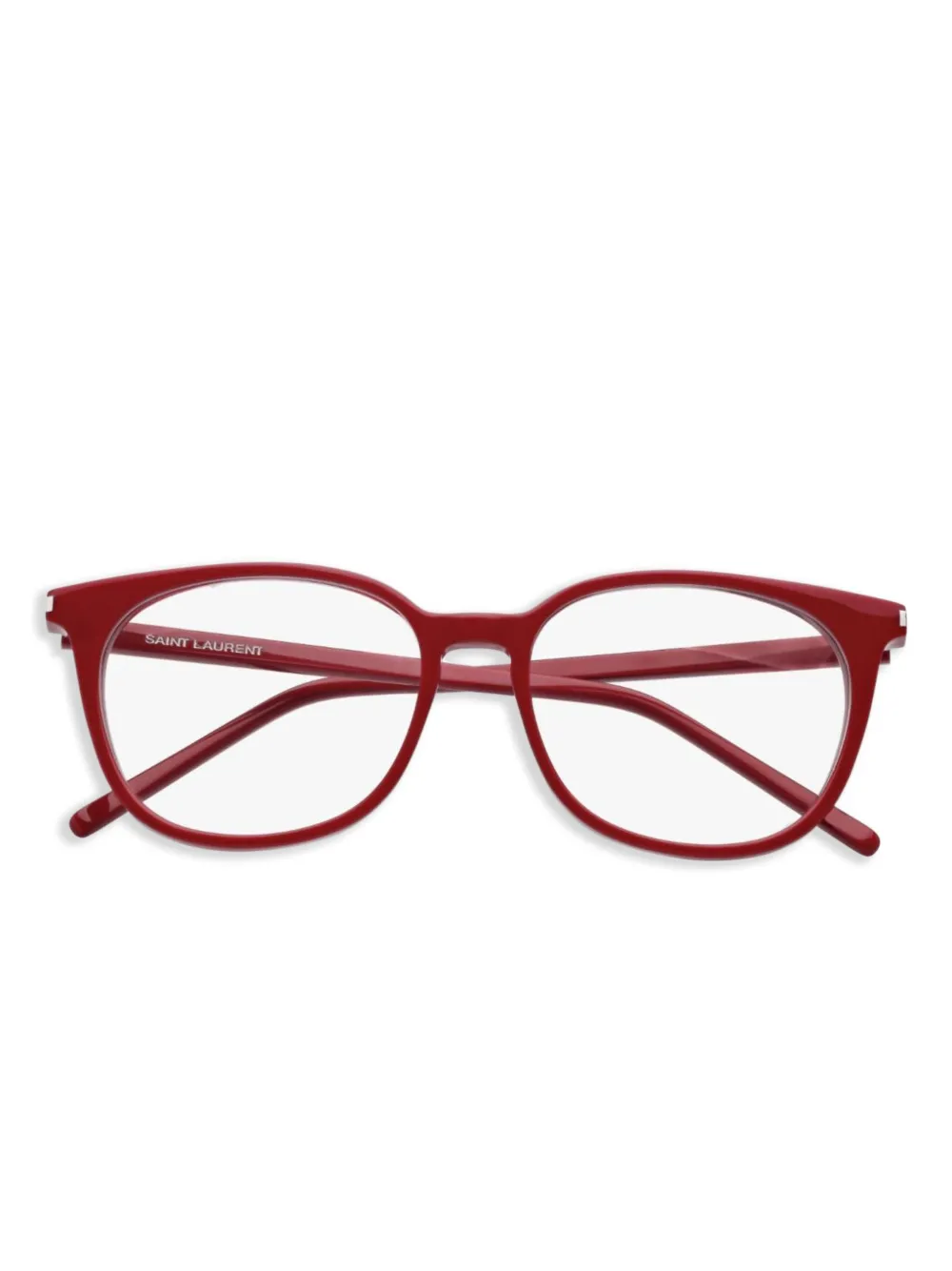 Saint Laurent Eyewear lunettes de vue à monture carrée | rouge | Image 1