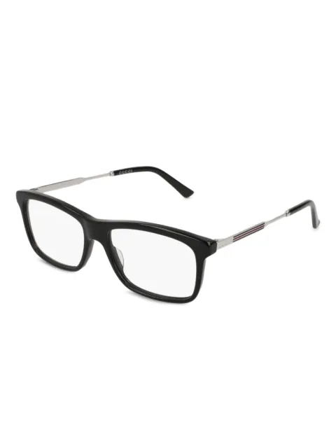 Gucci Eyewear lentes con armazón cuadrada
