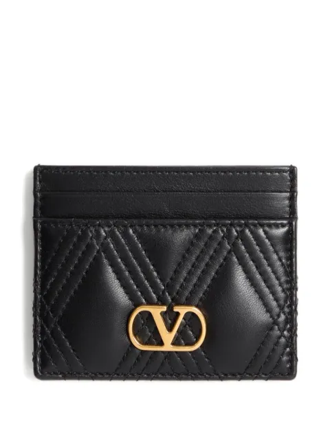 Valentino Garavani QUILTIE 67 CARDHOLDER IN QUILTED NAPPA LEATHER