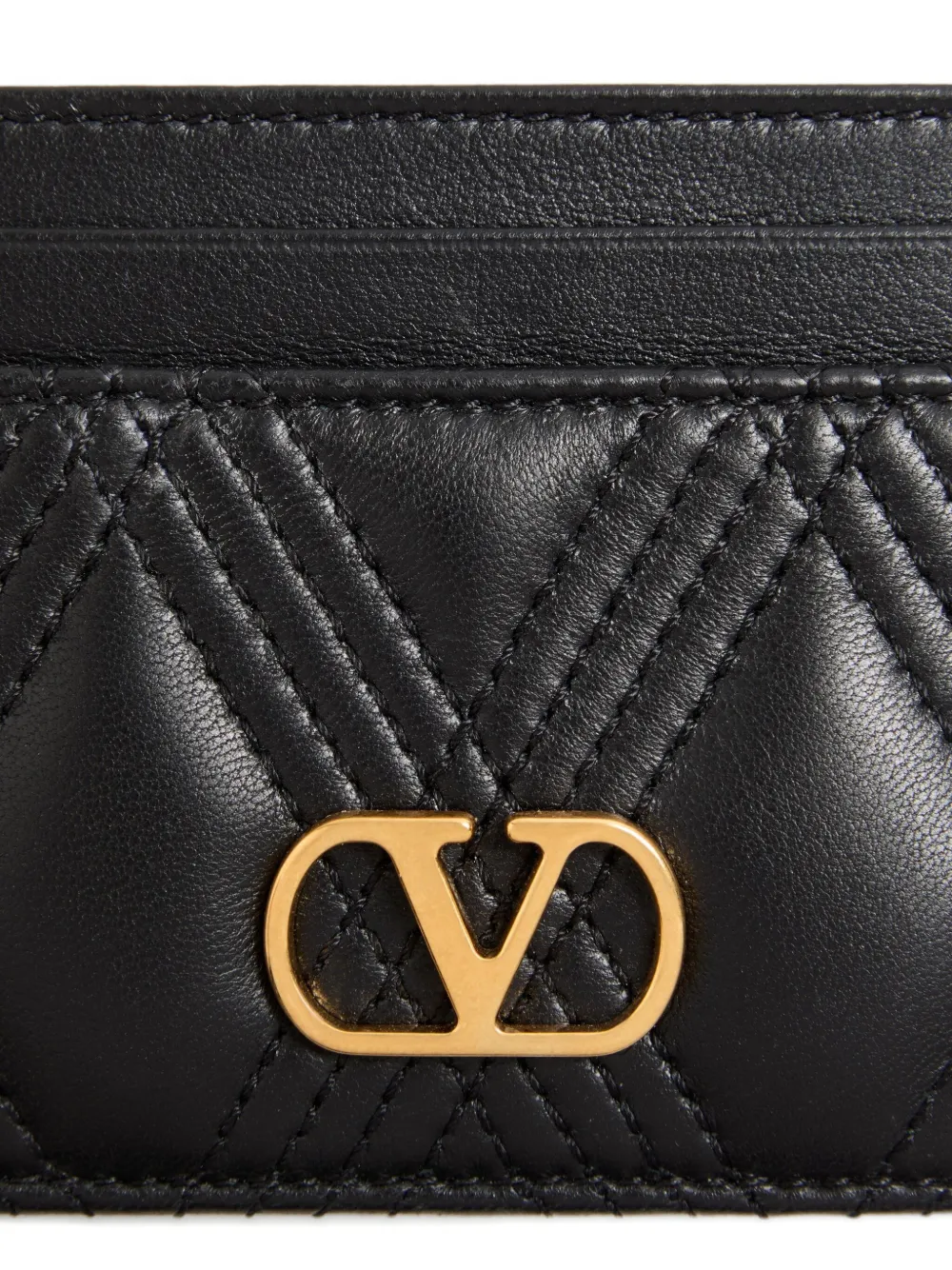 Valentino Garavani Quiltie 67 pasjeshouder Zwart