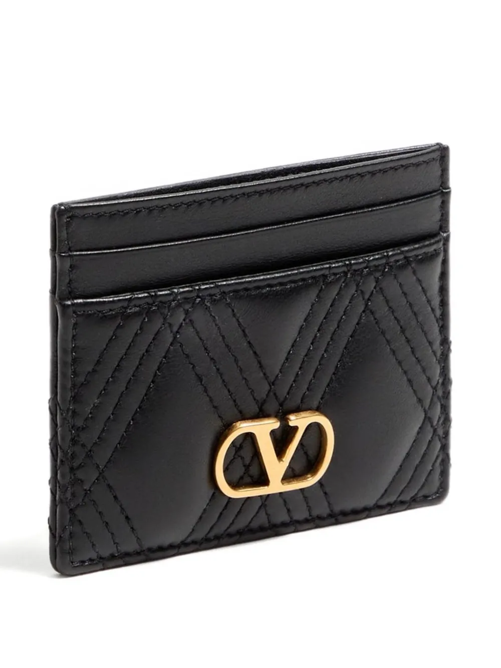 Valentino Garavani Quiltie 67 pasjeshouder Zwart