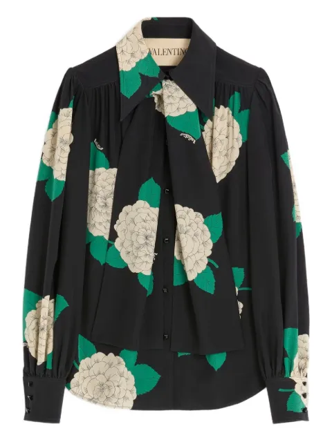 Valentino Garavani Apres L'Hiver floral-print shirt