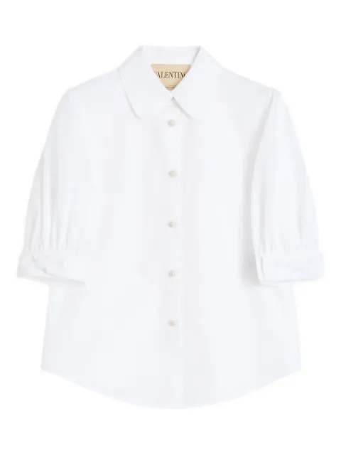 Valentino Garavani puffed sleeve button-up shirt