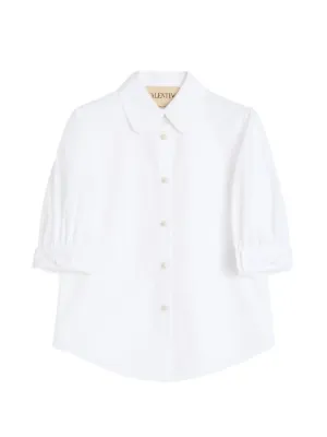 Valentino Garavani アイレットレース シャツ | ホワイト | FARFETCH JP