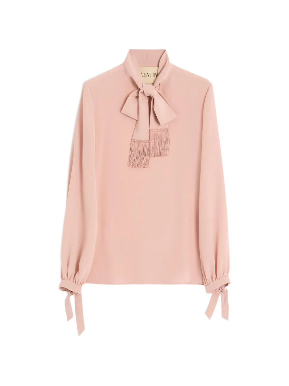 Valentino Garavani CREPE DE CHINE SHIRT - Rosa