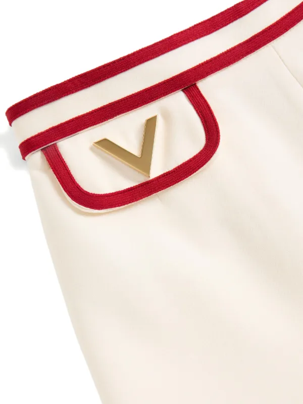 Valentino Garavani Crepe Couture ショートパンツ | ニュートラル