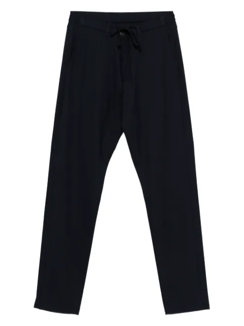 Canali drawstring-fastening trousers