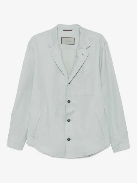 Canali sobrecamisa con bolsillos de parche