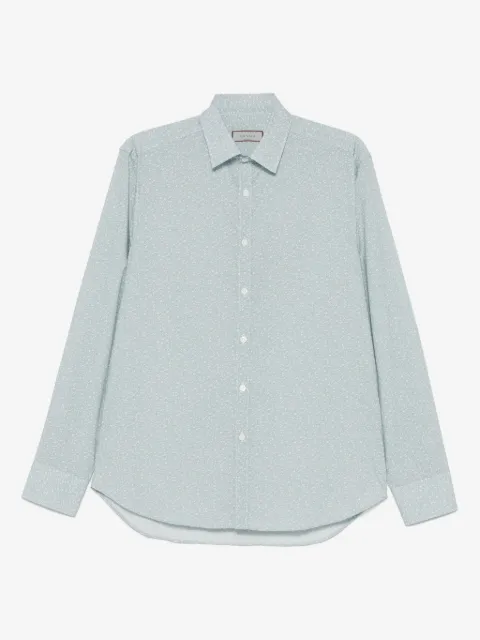 Canali プリント シャツ