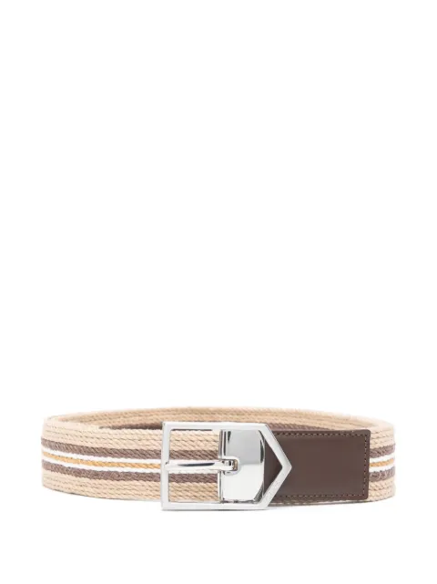 Canali stripe-detail belt 