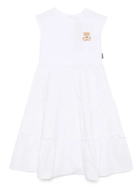 Moschino Kids teddy-patch dress