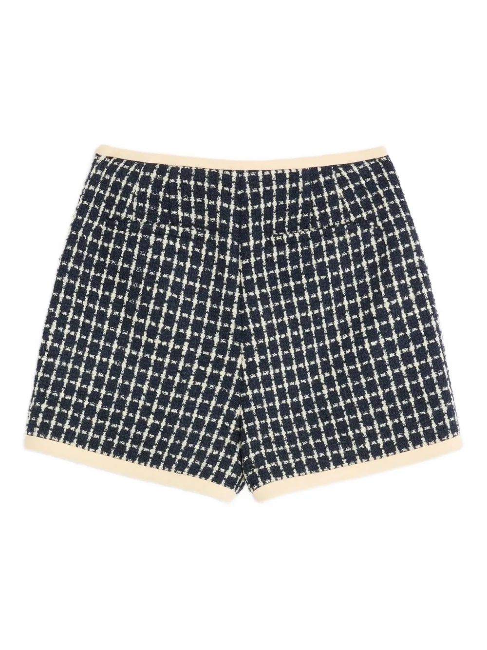 Valentino Garavani Bouclé shorts Blauw