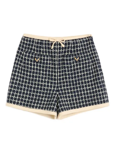 Valentino Garavani shorts de bouclé
