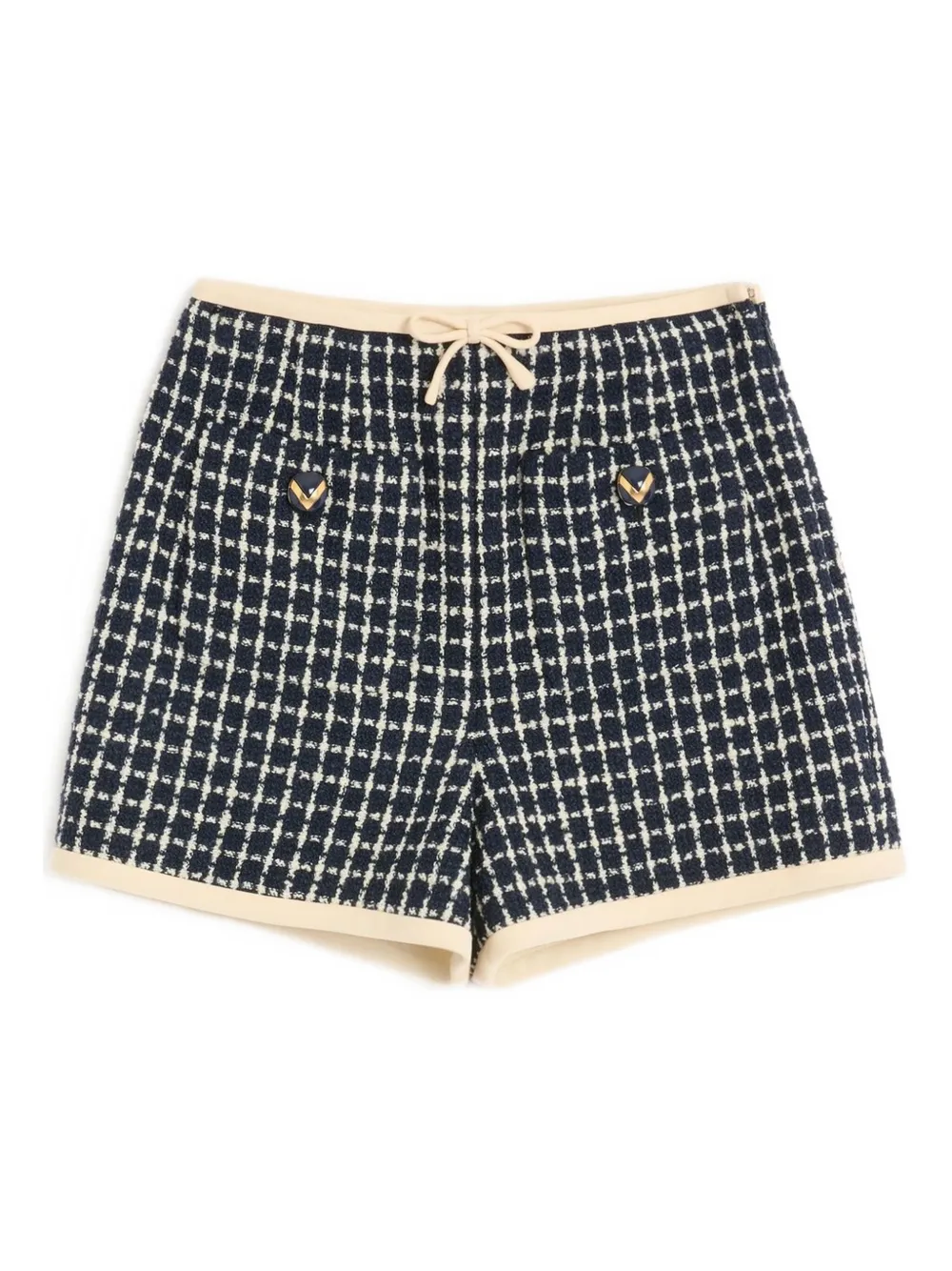 Valentino Garavani bouclé shorts | Blue | Image 1