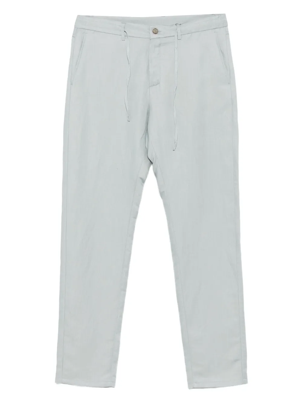Canali Broek met trekkoord Blauw