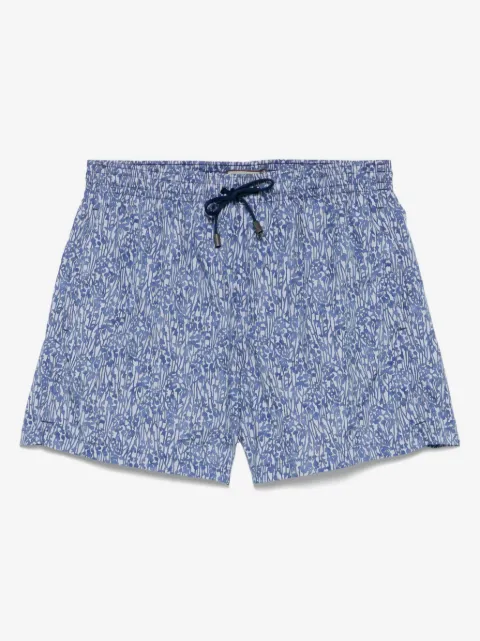 Canali 프린트 스윔 쇼츠