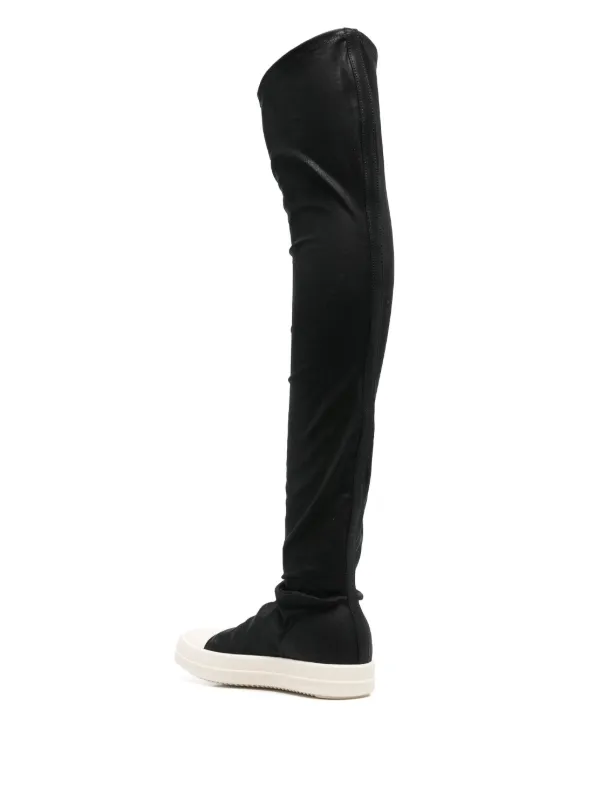 スニーカー RICK OWENS SS25 HIGH SOCKS SNEAKS (DS01E3812SCF 7811) Buy Rick Owens Wmns DRKSHDW Lido High Sock Sneaks 'Black