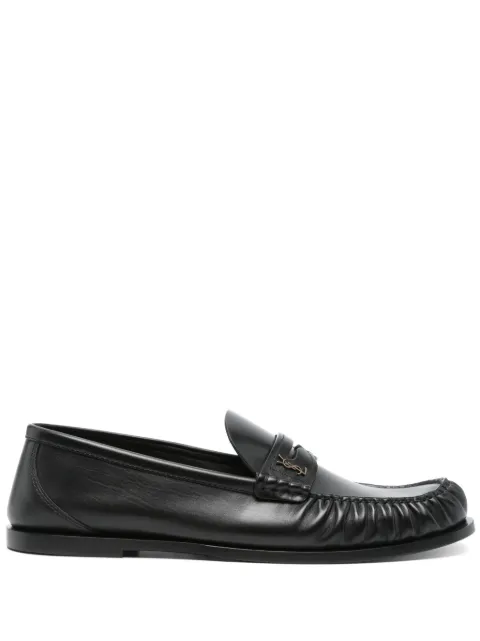 Saint Laurent leather loafers
