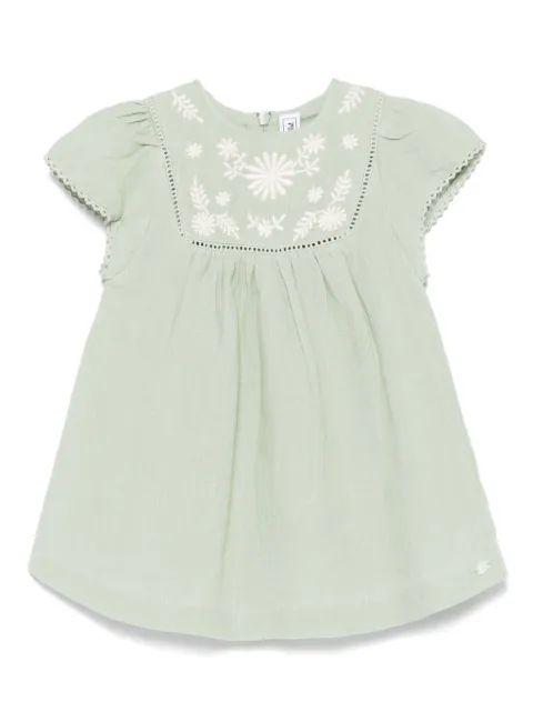Tartine Et Chocolat floral-embroidered dress