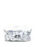 Tartine Et Chocolat Toile de Jouy-print changing basket - White
