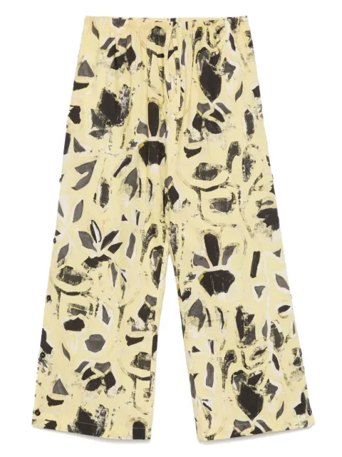 FEDERICO CINA pantalones con estampado gráfico