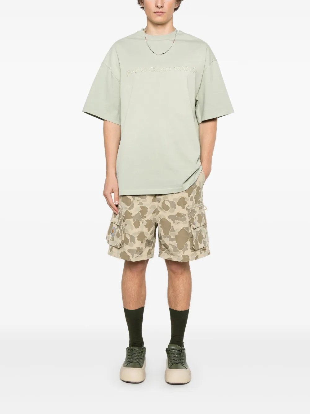 carharttwip Carhartt WIP Irwin shorts - Groen