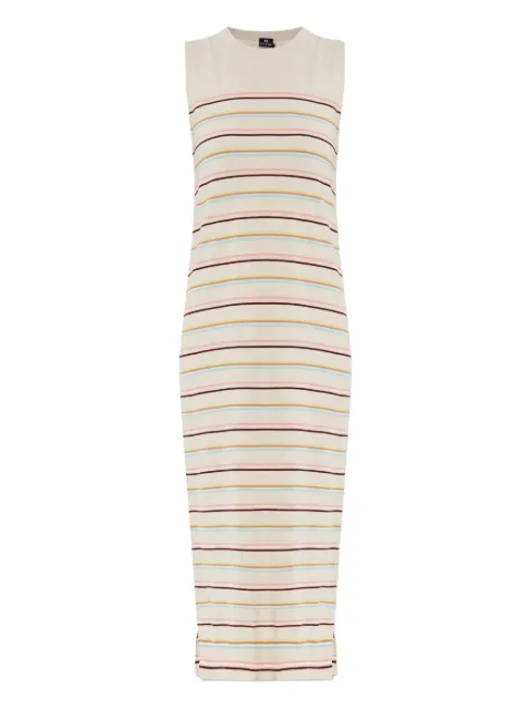 PS Paul Smith vestido midi con rayas estampadas