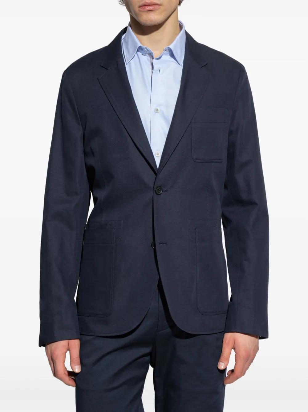 PS Paul Smith Blazer met enkele rij knopen Blauw