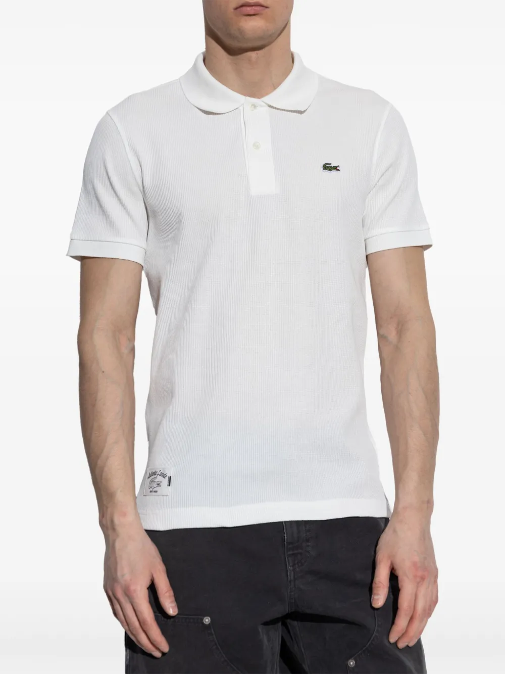 Lacoste Poloshirt met logo Wit