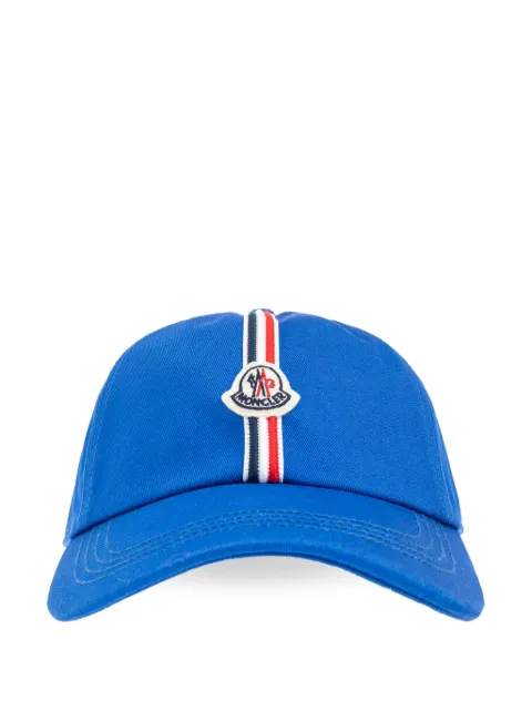 Moncler Enfant logo-patch cap