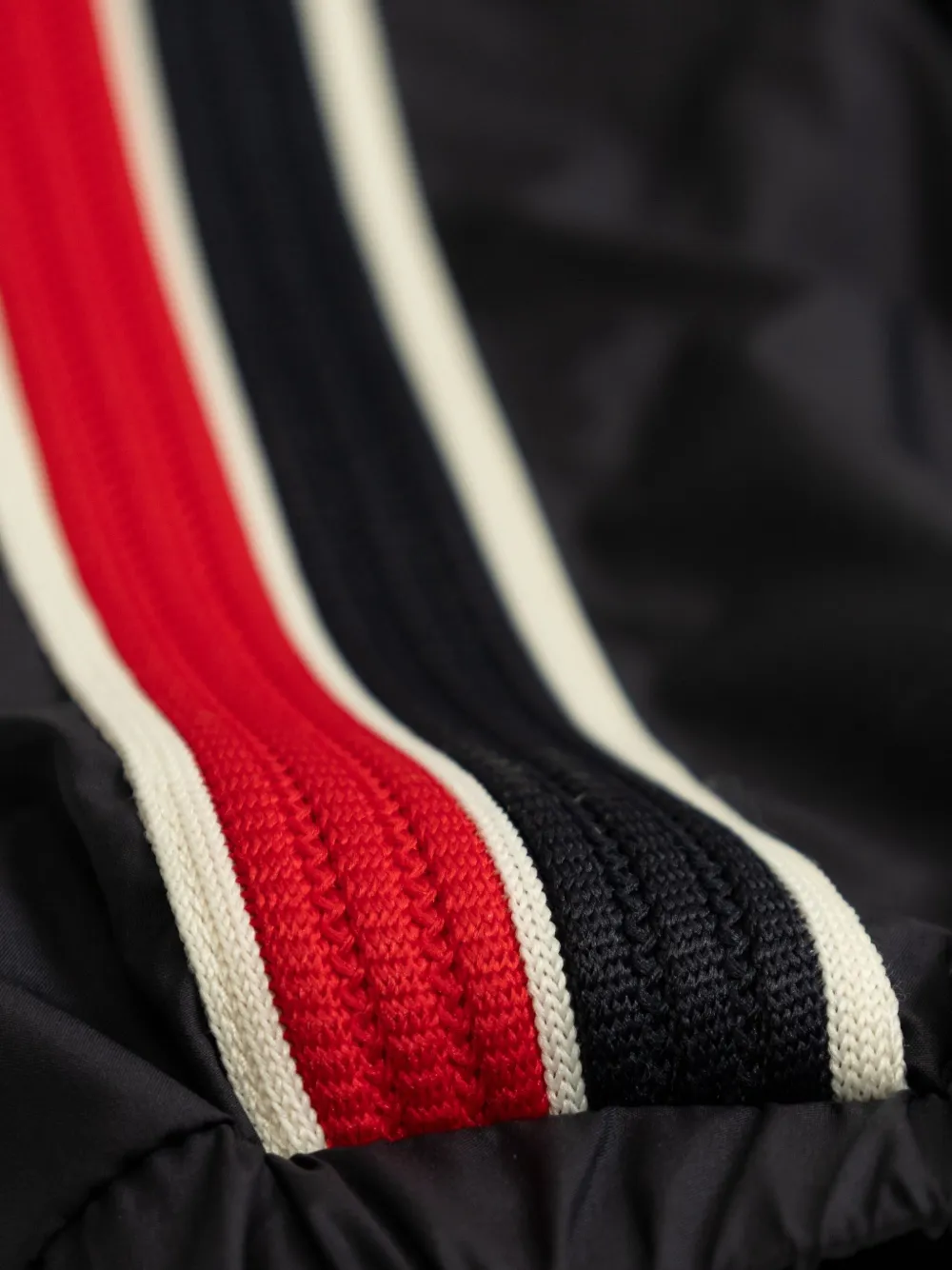 Moncler Enfant Jack met logopatch Blauw