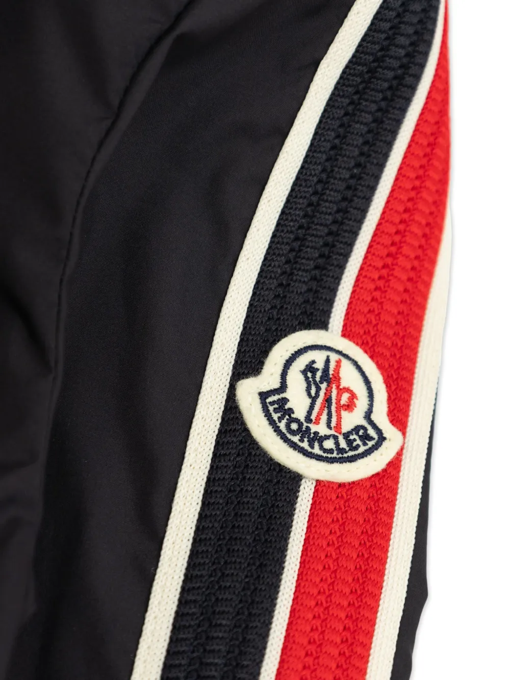 Moncler Enfant Jack met logopatch Blauw