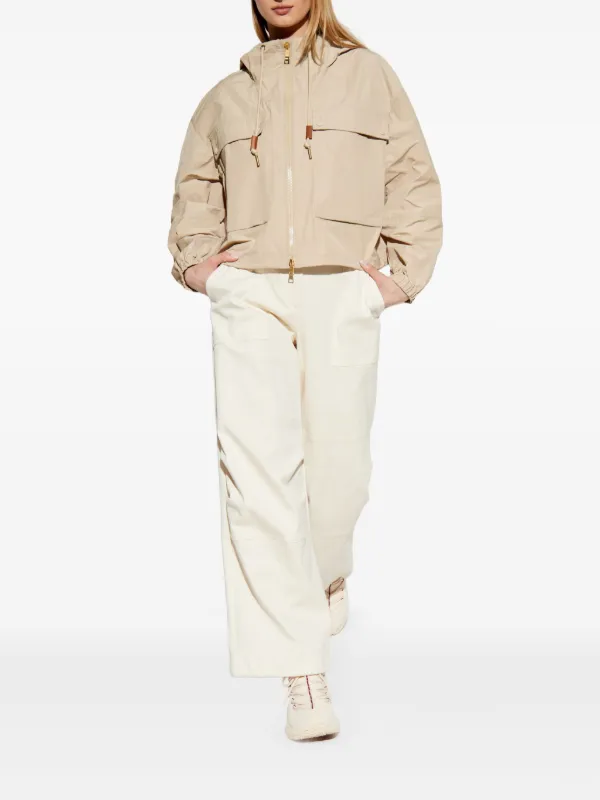 Moncler Sauvan Jacket | Neutrals | FARFETCH JO