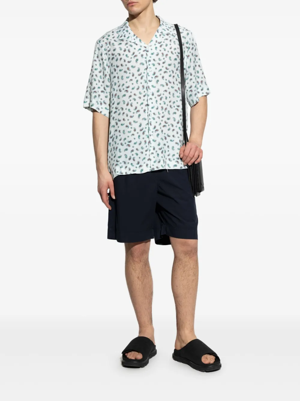 PS Paul Smith logo-patch shorts | Track & Running Shorts | Image 2