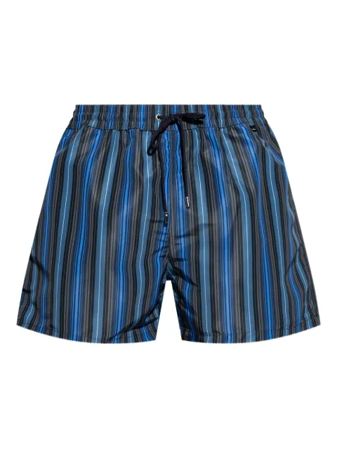 Paul Smith shorts de playa con rayas estampadas