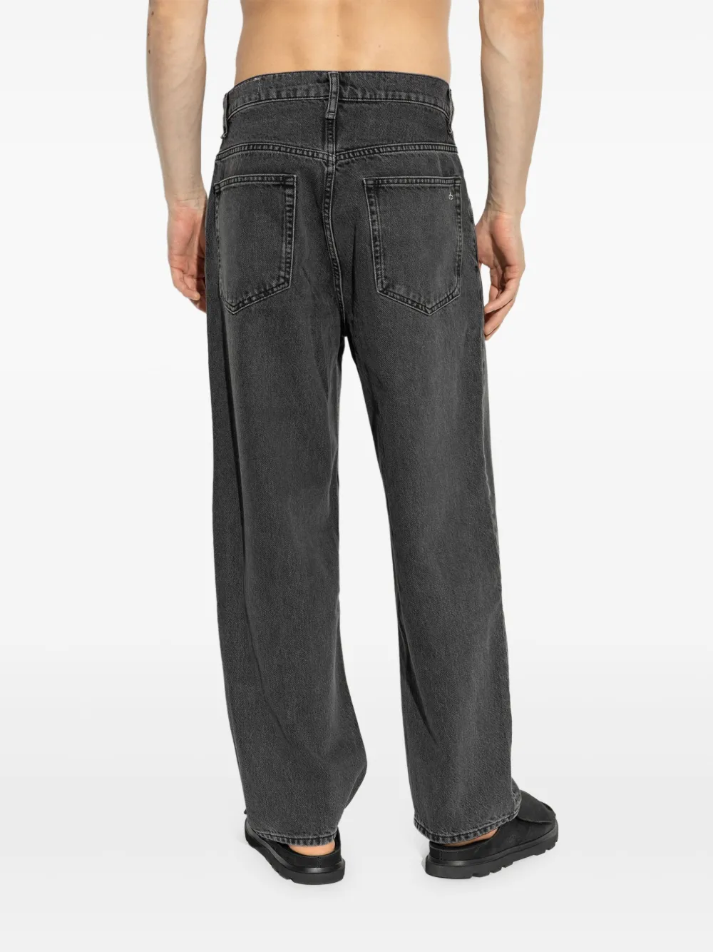 rag & bone Jeans met wijde pijpen Zwart
