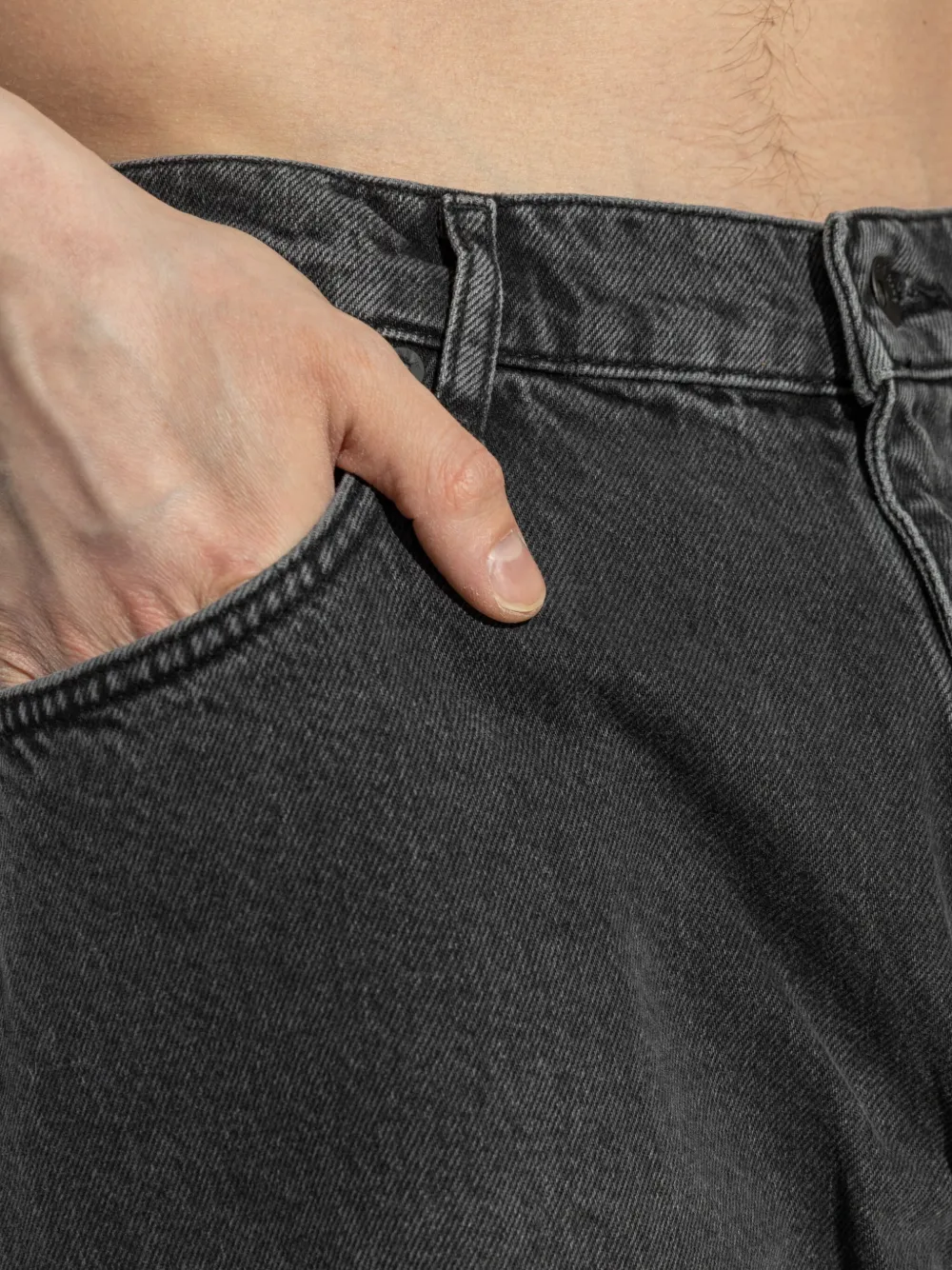 rag & bone Jeans met wijde pijpen Zwart