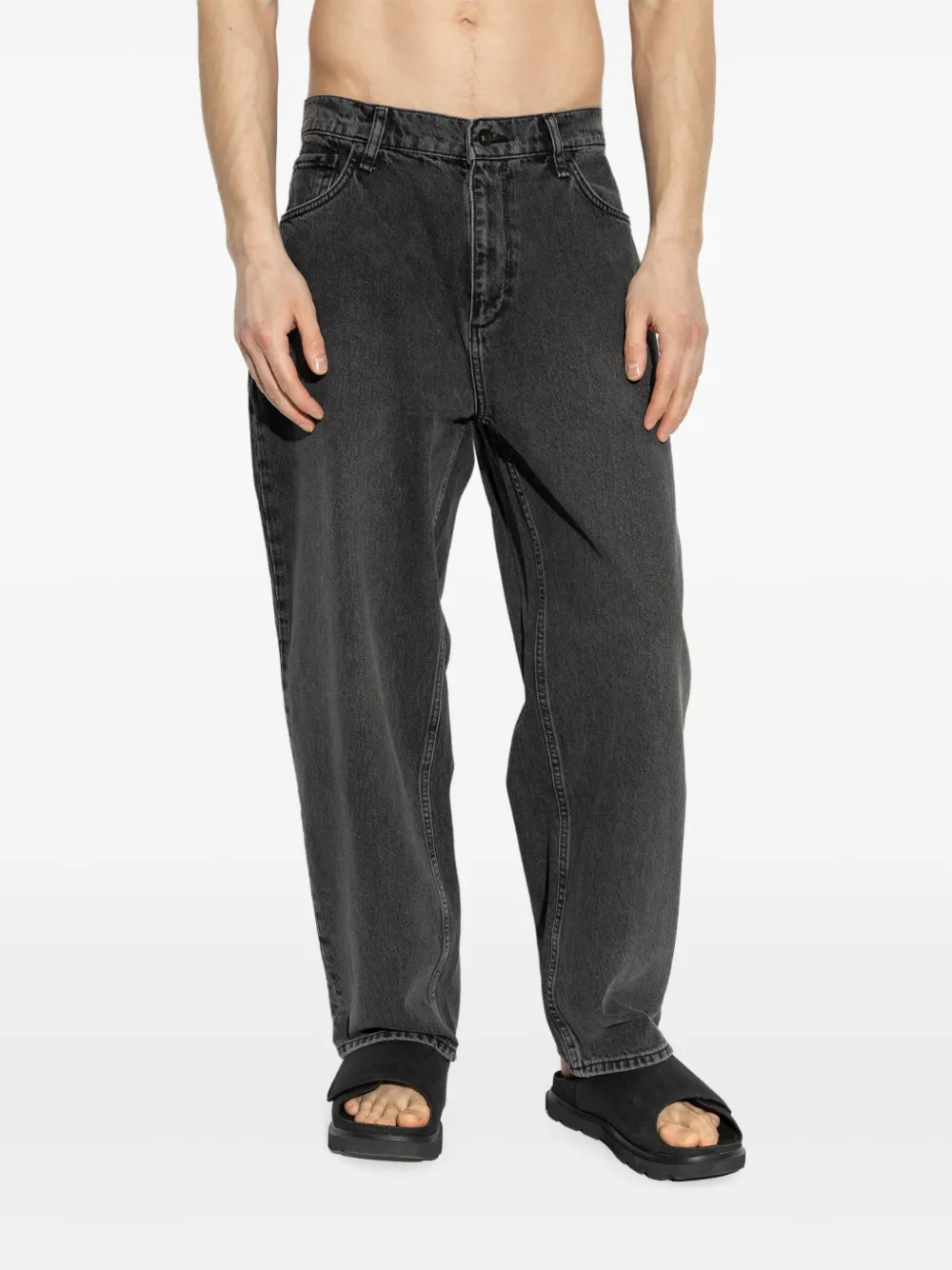 rag & bone Jeans met wijde pijpen Zwart