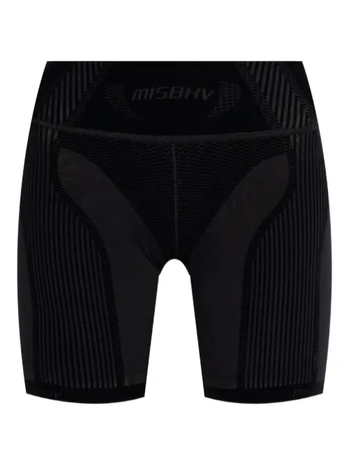 MISBHV stretch-design shorts - Noir - MISBHV - Modalova