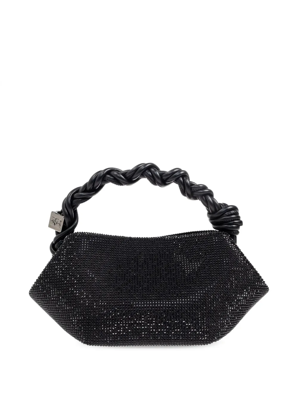 GANNI Shopper versierd met stras Zwart
