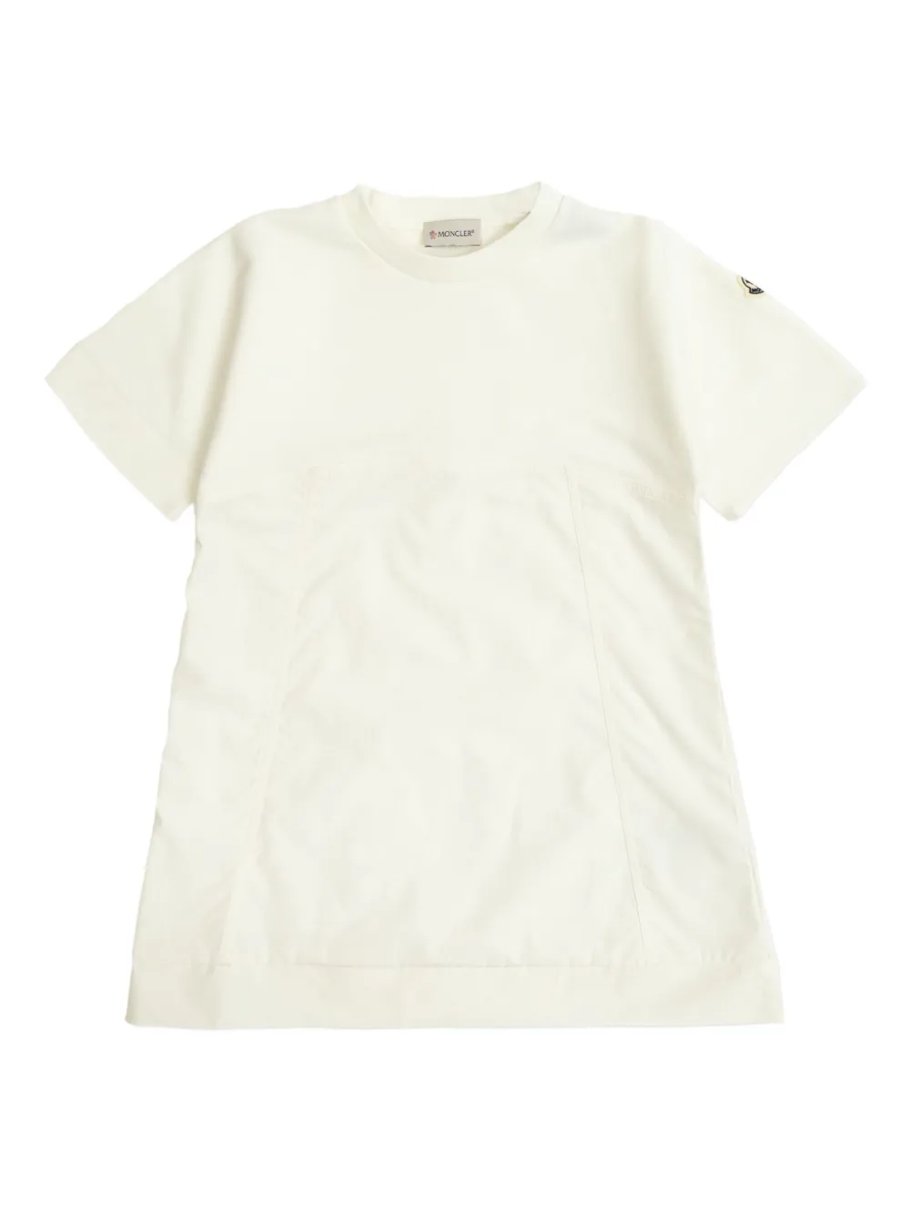 Moncler Enfant Katoenen jurk Wit