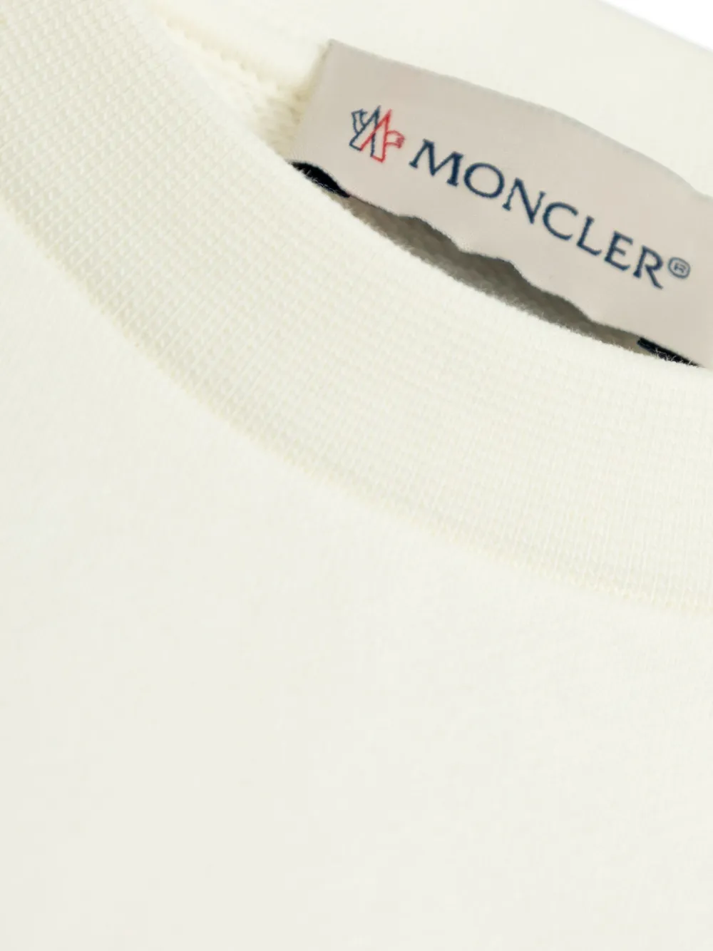 Moncler Enfant Katoenen jurk Wit