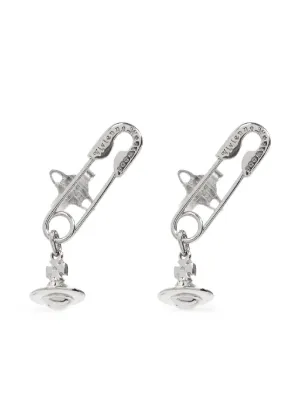 Vivienne Westwood Octavie ドロップピアス | シルバートーン