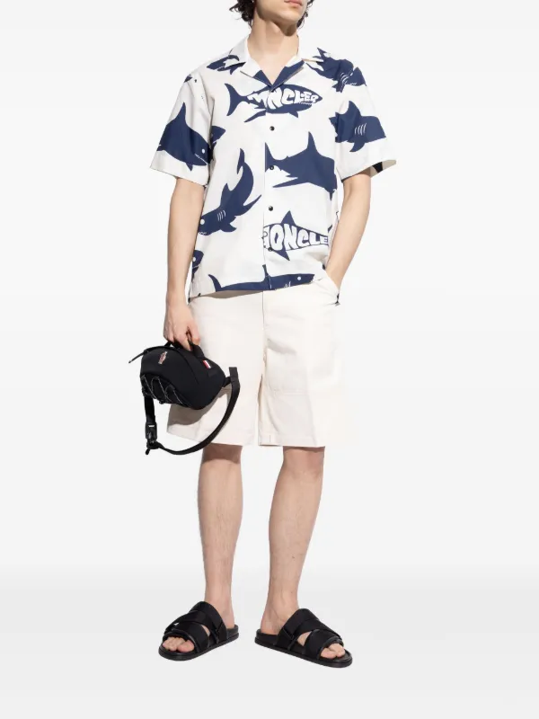 Moncler レザーサンダル | ブラック | FARFETCH JP