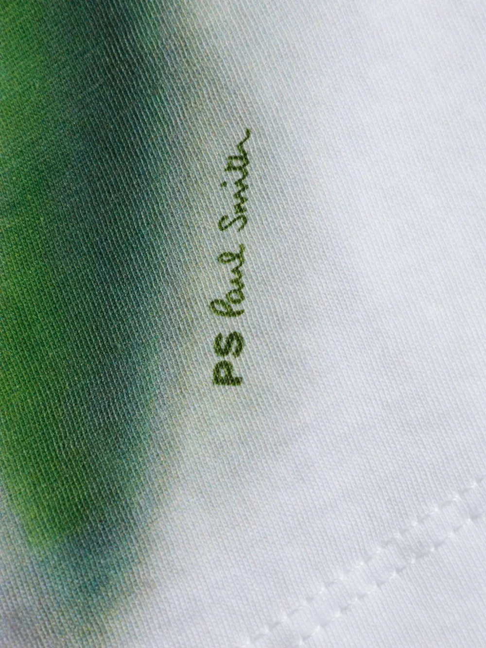 Ps By Paul Smith Ps Paul Smith Womens Flower Stem T Shirt In White