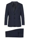Giorgio Armani wool-blend suit - Blue