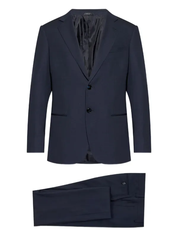 【GIORGIO ARMANI】スーツ定価60万以上 Giorgio Armani ヴァージンウールカシミアシングルブレストスーツ