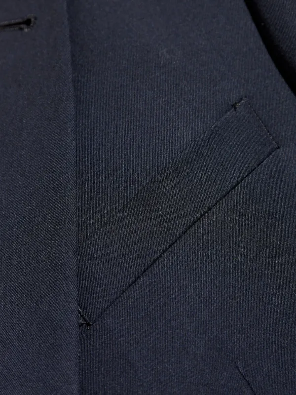Giorgio Armani ウールブレンド スーツ | ブルー | FARFETCH JP