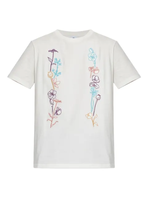 PS Paul Smith playera con estampado floral